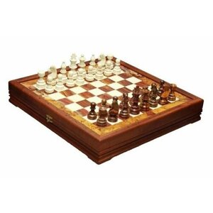 Шахматы каменные Американские (высота короля 3,50) 43*43 см 999-RTG-9806
