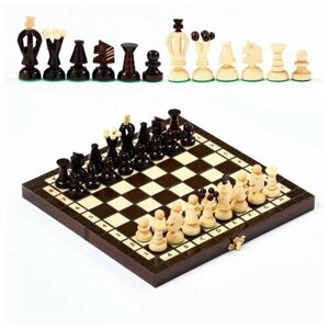 Шахматы Королевские, 28 х 28 см, король h-6 см, пешка h-3 см