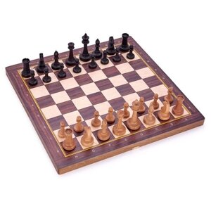 Шахматы складные "Турнирные" малые бук, WoodGames