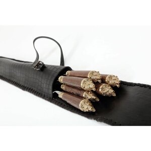 Шампур, набор шампуров с деревянной ручкой, шампура набор подарочный, 70 см, 6 шт