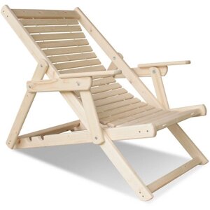 Шезлонг деревянный складной (кресло) - Фабрика "Wooden-World"