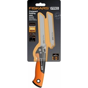 Складная пила Fiskars, 2 лезвия дерево, металл, 130 мм (1062934)