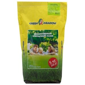 Смесь семян GREEN MEADOW Декоративный элитарный 5кг, 5 кг
