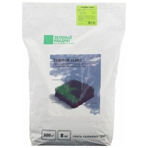 Смесь семян Зеленый квадрат Теневой газон, 8 кг, 8 кг