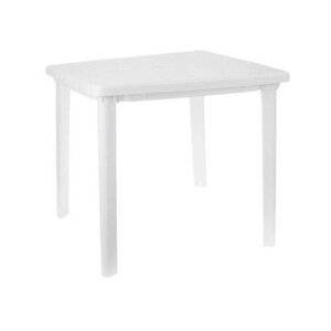 Стол квадратный, размер 80 х 80 х 74 см, цвет белый 1346393 .