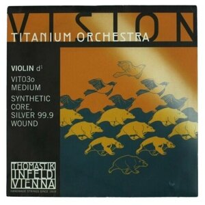 Струна D для скрипки Thomastik Vision Titanium Orchestra VIT03o