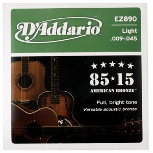 Струны для акустической гитары DAddario EZ890
