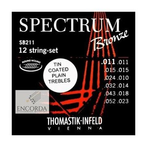 Струны для акустической гитары Thomastik Spectrum SB211T