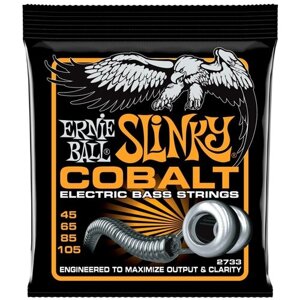 Струны для бас-гитары Ernie Ball 2733 45-105 Cobalt Hybrid Slinky