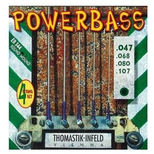 Струны для бас-гитары Thomastik EB344 Power Bass Medium Light 47-107