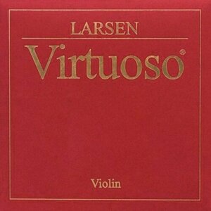 Струны для скрипки Larsen Strings Virtuoso strong струны для скрипки 4/4 сильное натяжение струна Ми - сталь