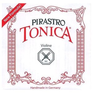 Струны для скрипки pirastro 412022 tonica violin 4/4