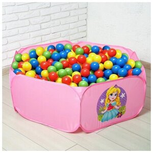 Сухой бассейн для шариков «Милая принцесса»