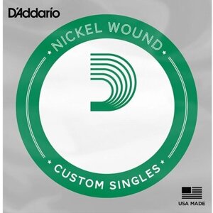 SXL105 XL Nickel Wound Отдельная струна для бас-гитары, никелированная,105, D'Addario