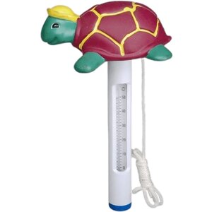 Термометр для бассейна черепаха и силиконовая губка, KF