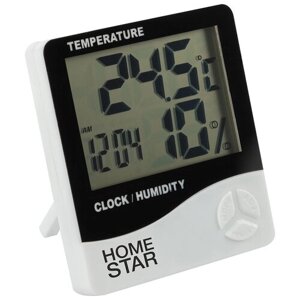 Термометр-гигрометр цифровой HS-0108 (1/50/150) HOMESTAR"