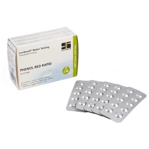 Тестерные таблетки для ручного тестера ph Phenol Red LOVIBOND (комплект 50 таблеток)