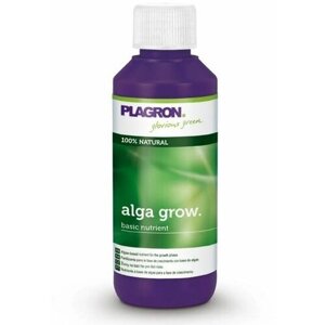 Удобрение для растений Plagron Alga Grow 100мл, органическое удобрение для роста растения
