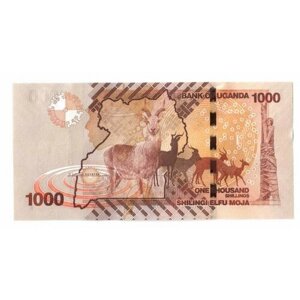 Уганда 1000 шиллингов 2018 / Антилопы UNC