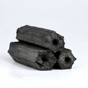 Уголь древесный брикетированный 3 кг, короб (комплект из 2 шт)
