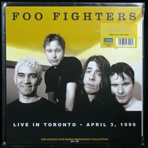 Виниловая пластинка Second Foo Fighters – Live In Toronto - 1996 (coloured vinyl)