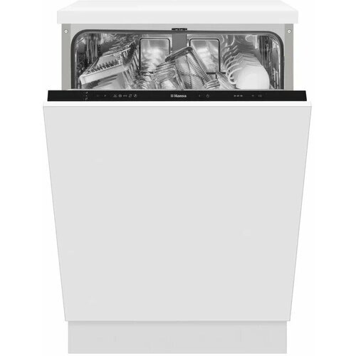 Встраиваемая посудомоечная машина Hansa ZIM655Q, 60 см, защита от протечек, 5 программ, 2 корзины, экстра сушка и половинная загрузка, функция пара