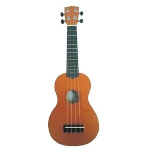 WIKI UK10G OR гитара укулеле сопрано, цвет оранжевый глянец