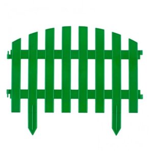 Забор декоративный PALISAD Винтаж, 3 х 0.28 м, зеленый