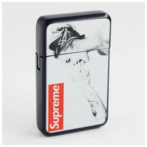 Зажигалка газовая "Supreme", пьезо, 1 х 3.5 х 5.8 см