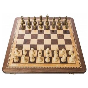 Zeynalyan Шахматы Турнирные-2 коричневый игровая доска в комплекте