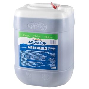 Жидкость для бассейна AQUALEON Альгицид, 30 л