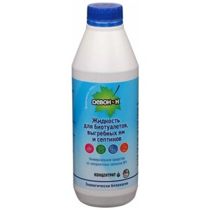 Жидкость для биотуалетов, выгребных ям и септиков Девон-Н 0,5 литра