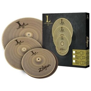 Zildjian LV348 L80 Low Volume Box Set набор тарелок (13' Хай-хет / 14' Краш / 18' Краш Райд)