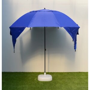 Зонт-палатка 240 см, сетчатые окошки на молнии, 4 колышка, сумка, арт. LHBU-240SPA