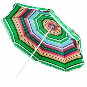 Зонт пляжный 160 см, с наклоном, 8 спиц, металл, LG26