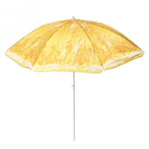 Зонт пляжный D=170см, h-190см «Лимон» ДоброСад