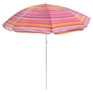 Зонт пляжный "Модерн" с серебряным покрытием, d=150 cм, h=170 см
