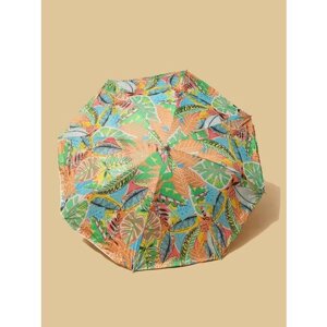 Зонт пляжный наклонный d 170 cм, h 190 см, п/э 170t, 8 спиц, чехол, арт. SD180-10