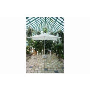 Зонт ROYAL FAMILY MISTRAL 300 квадратный с базой-основанием Белый