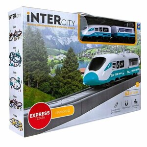 1Toy Набор железная дорога InterCity Express Пригород 1toy Т22436