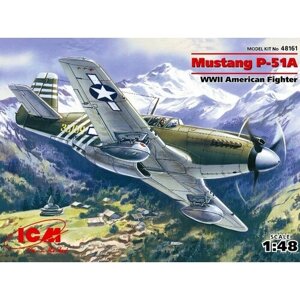 48161 ICM Самолет Mustang P-51A 1/48