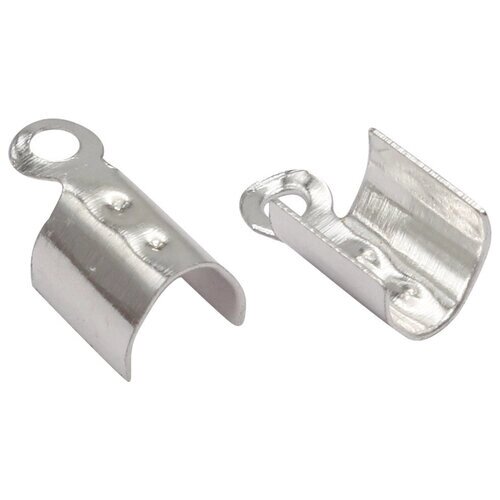 4AR221 Концевик для шнура, 20/упак, Astra&Craft (Серебро)