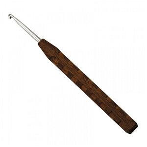 Addi 587-2 Крючок вязальный с ручкой из грецкого ореха addiNature Walnut Wood 16см 4.0
