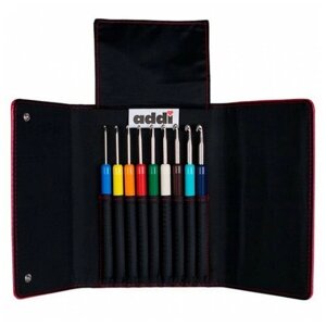 Addi 648-2 Набор крючков для вязания с пластиковой ручкой AddiColours