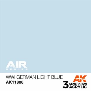AK11806 Краска акриловая 3Gen WWI German Light Blue