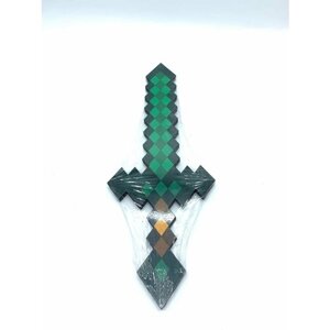 Алмазный меч из Майнкрафт игрушка деревянный