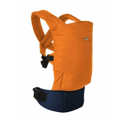Амама Эрго-рюкзак облегчённый х-легчер V2, лён, хлопок, цвет: оранжевый, синий