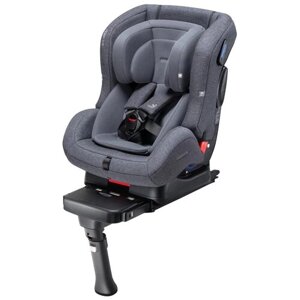 Автомобильное кресло DAIICHI First 7 Plus, цвет Grey, арт. DIC-3115FIX (основание ISOFIX в комплекте)