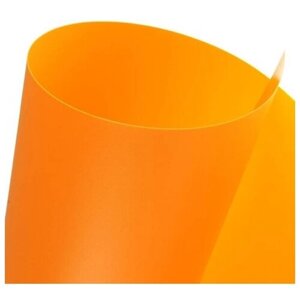 Canson Пластик цветной 455г/м2 50*70см Оранжевый sela