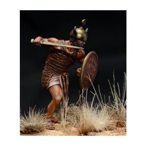 CHM-54012(M). Воин – Шерден (телохранитель фараона). XIII-XII века до н. э. 54 мм. Материал - белый металл.